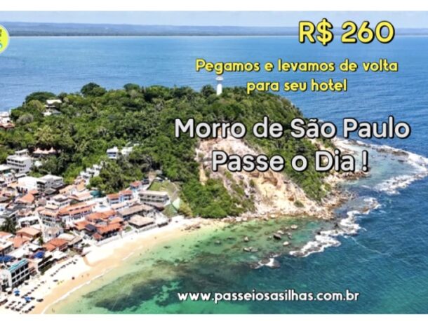 Passe o Dia em Morro de são Paulo
